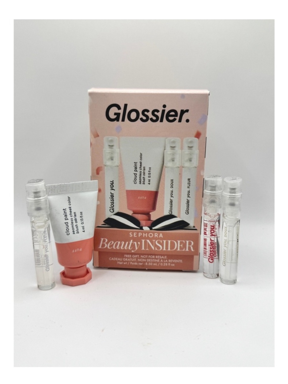 Glossier Cloud Paint Minis – Peach & Pink Accent Set
